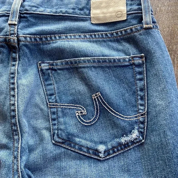🎉HOST PICK 🎉AG | Ex-Boyfriend Slouchy  Slim 14yrs Destroyed Jeans - Picture 11 of 11